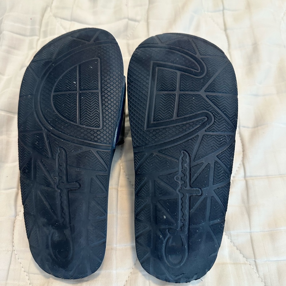 Champion blue& Red Big C Slides, size 1 - Picture 2 of 7